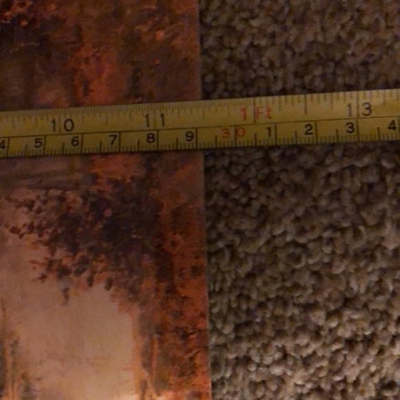 Vintage Robert Wood October Morn cork backed lithograph 17” x 11” - Picture 7 of 7